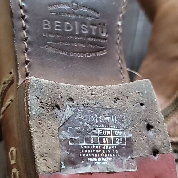 Bed Stu Tan Taupe Leather Cheshire Boots - Picture 11 of 11